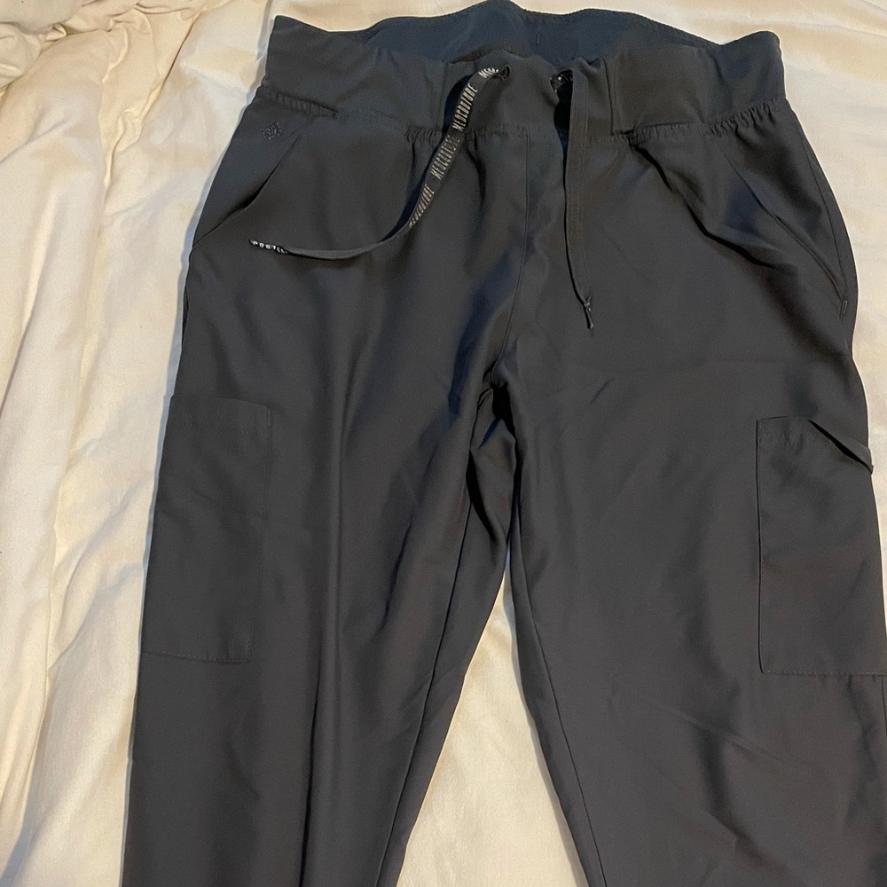 Size medium grey scrub pants